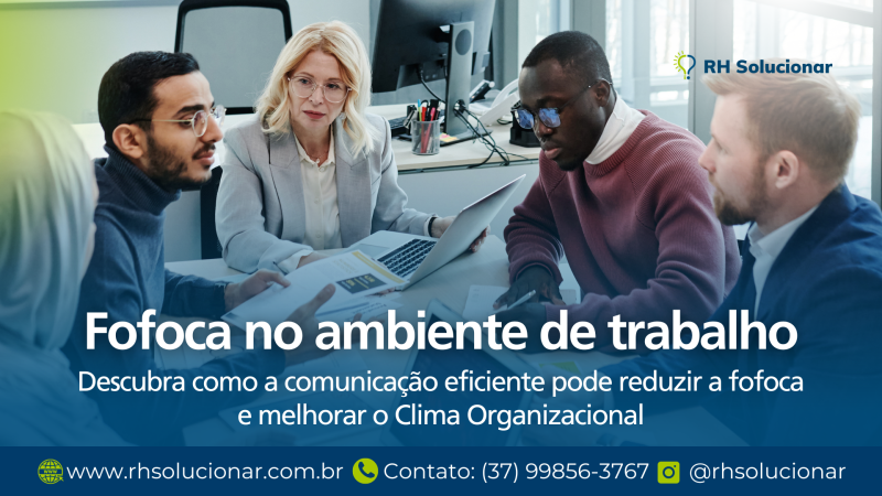 Fofoca no ambiente de trabalho